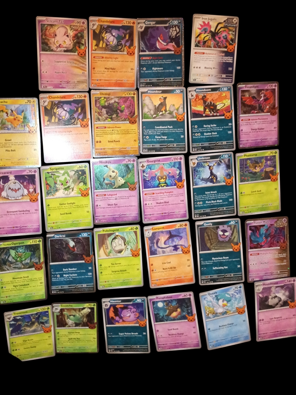 Pokémon TCG Mixed Assortment of Holo and Rare Cards